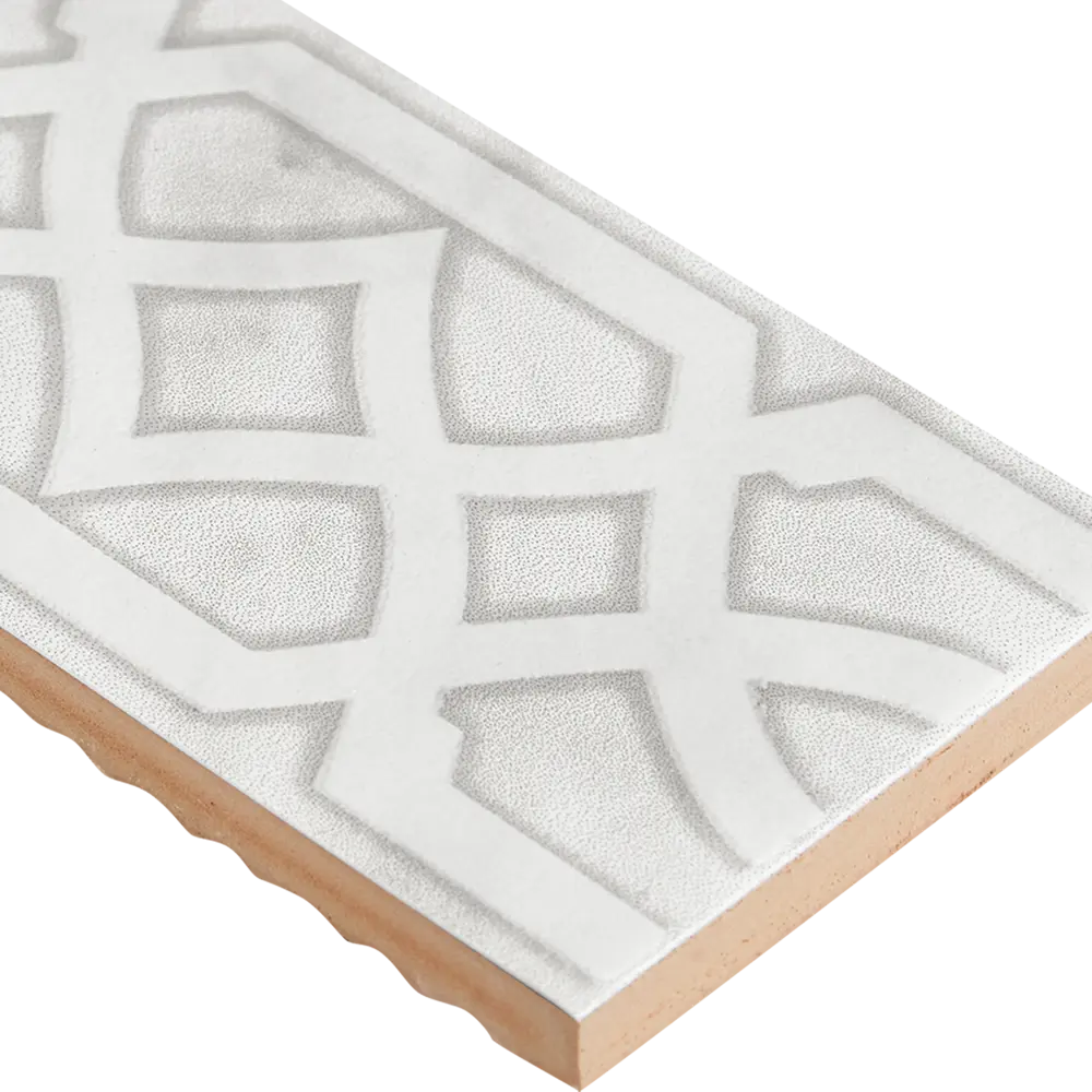 Бордюр настенный Kerama Marazzi Кремона AZ/A050/7234 50x6.3 см матовый цвет белый STLM-2111037 - Вид №2