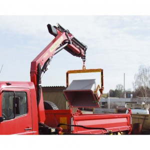 7739 СЕМО Гидравлическая загрузочная рама для контейнеров CEMO GRP Grit 550 л.
Вес 120 кг