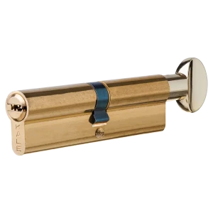 Цилиндр Kale 164SM-110-C-BP, 50х50 мм, ключ/вертушка, цвет золото 82394808 STLM-2107785