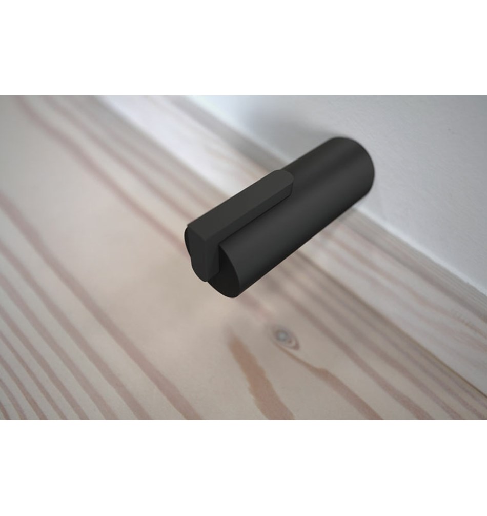 FROST Дверной упор 2, 75 мм » черный / черный Нержавеющая сталь Черный N1931-1-B  - Вид №2