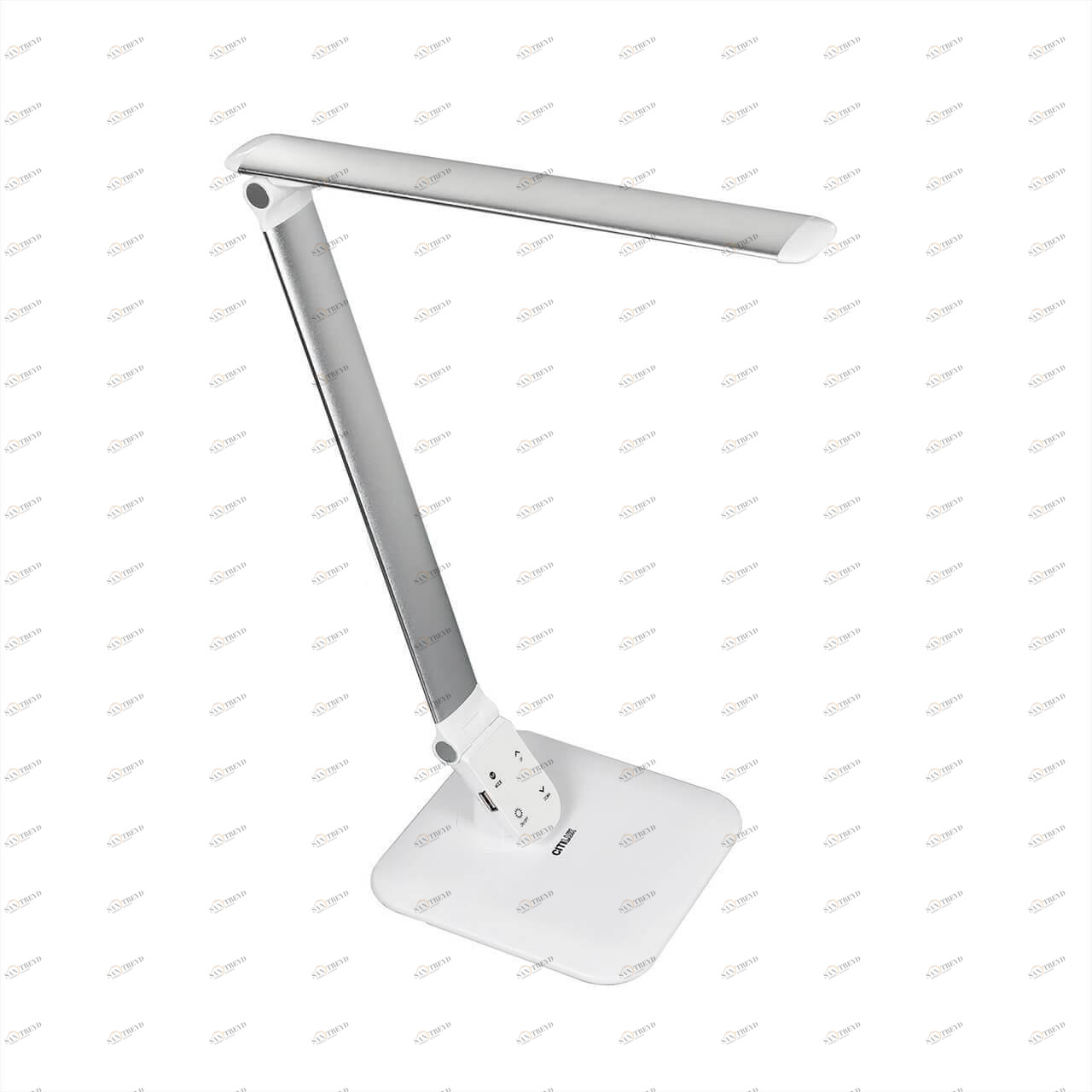 Лампа настольная серебристая Citilux "Ньютон" CL803021 CITILUX НЬЮТОН 00-3908159 Серебро 