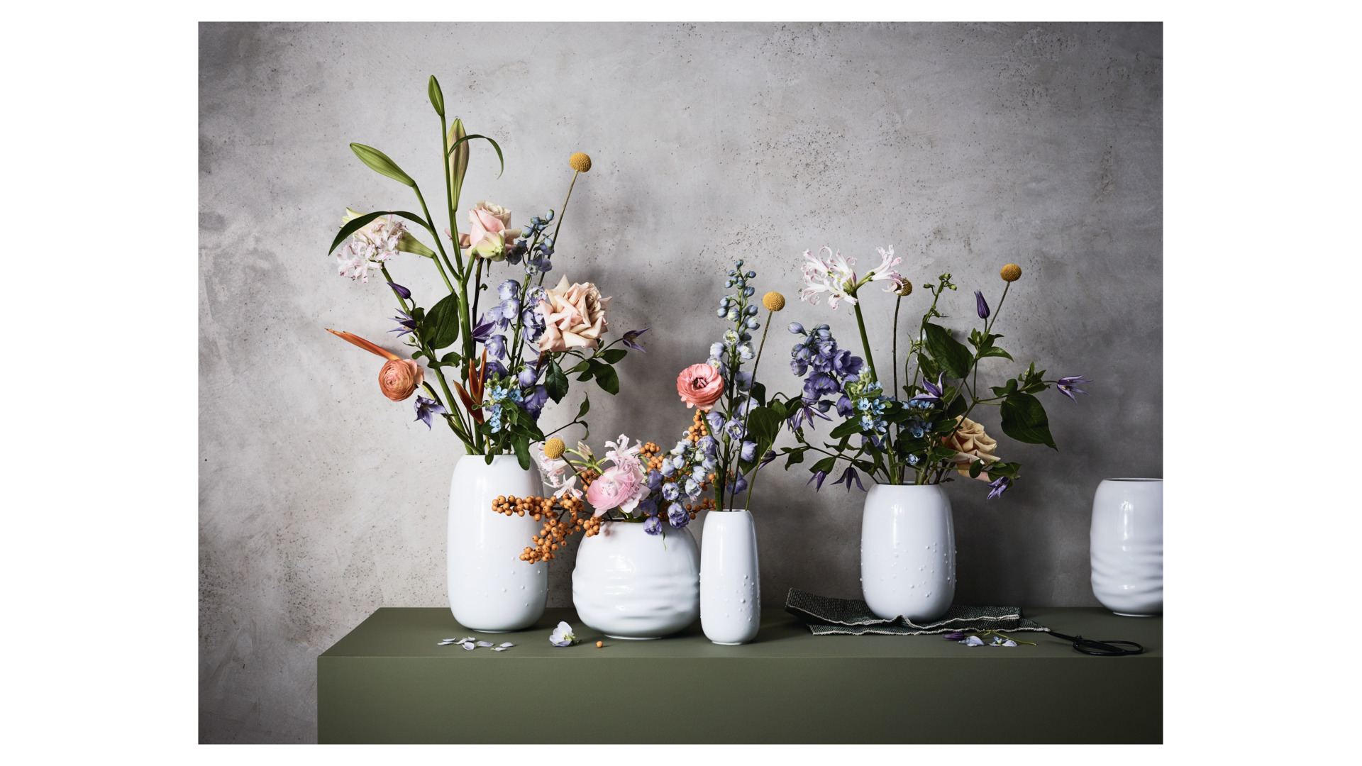 10654617 Rosenthal Ваза Rosenthal Вода 18см, фарфор Фарфор  - Вид №1