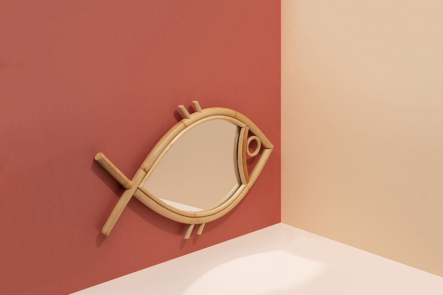 Зеркало настенное коричневое Tan-Tan M DOIY ДИЗАЙНЕРСКИЕ 00-3880892 Коричневый  - Вид №2