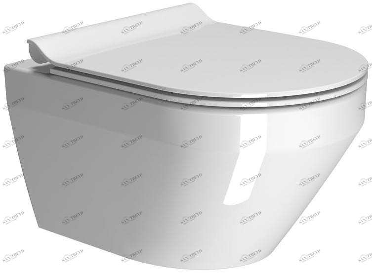 891611 Подвесной унитаз настенный Белый GSI ceramica Kube Италия