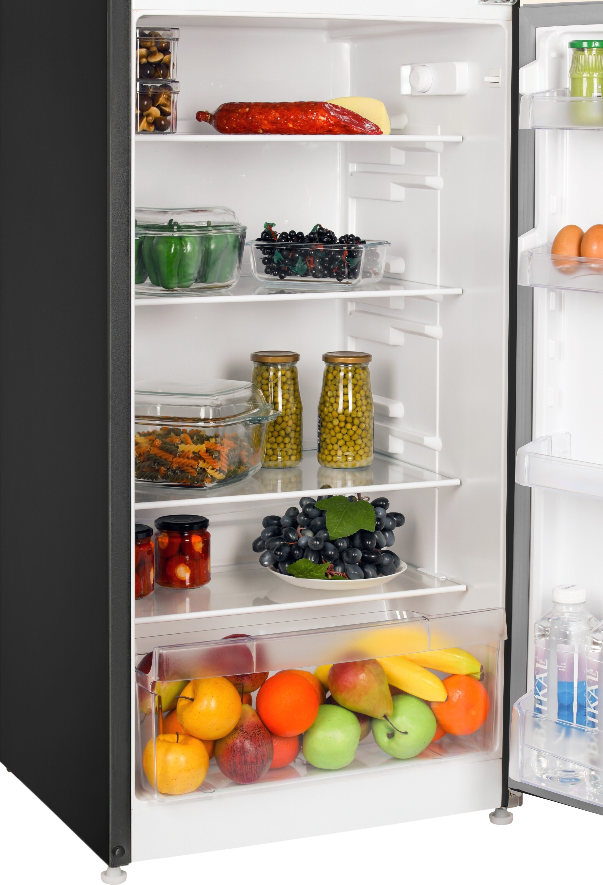 9186071 Холодильник с морозильником   Nordfrost NRT 145 232 черный STDN-0008685 - Вид №2