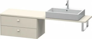 BR512909191 Brioso Шкафчик для компактной консоли Серо-коричневый декор