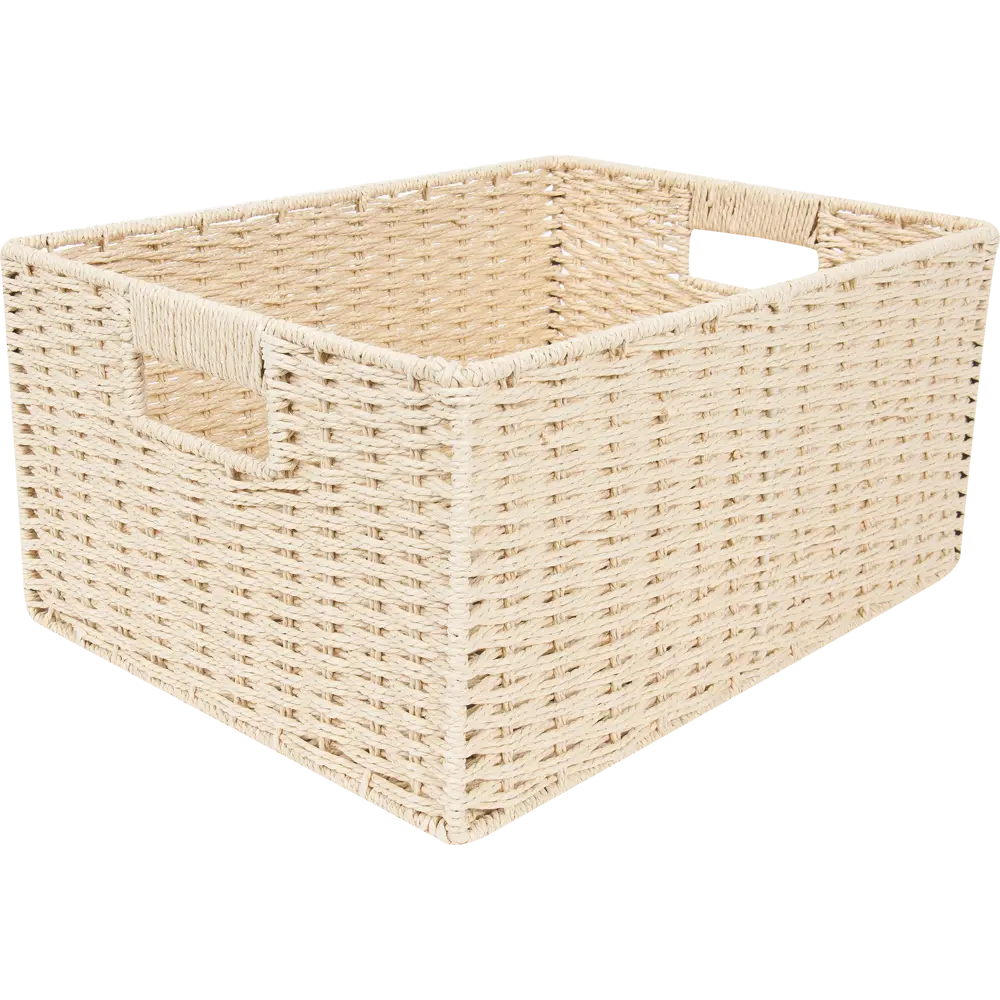 Корзина для хранения 38x18x28 см бамбук цвет бежевый Santreyd STLM-2017638 - Вид №1