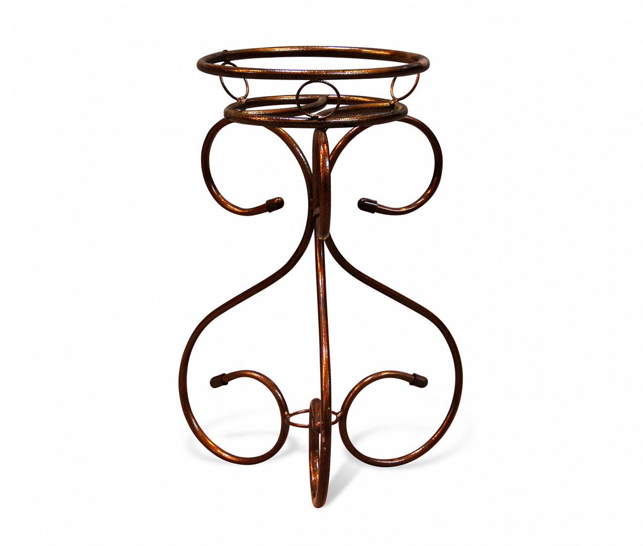 Подставка для цветов Amfora 1011 SHEFFILTON ПОДСТАВКИ ДЛЯ ЦВЕТОВ 014991 Медный  - Вид №1