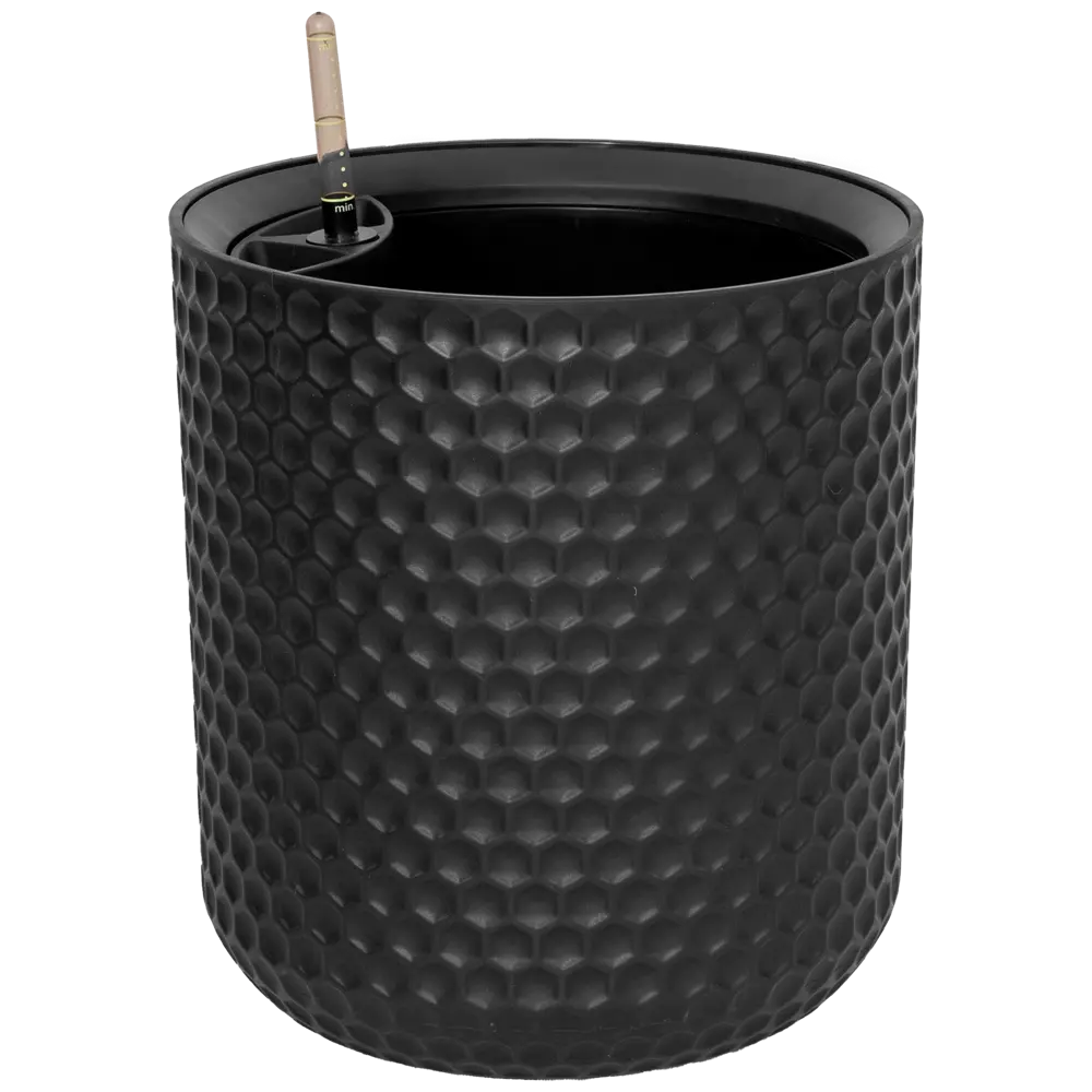 Кашпо для цветов Ola Dom Kerama 5 л антрацит Santreyd STLM-2053058