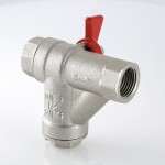 VT.294.N.04 Кран шаровой со встроенным прямым фильтром Valtec 1/2"  - Вид №5