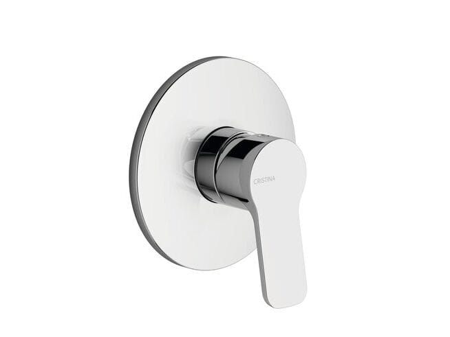 Однорычажный смеситель для душа с пластиной CRISTINA Rubinetterie Elevation ARCH-00095136