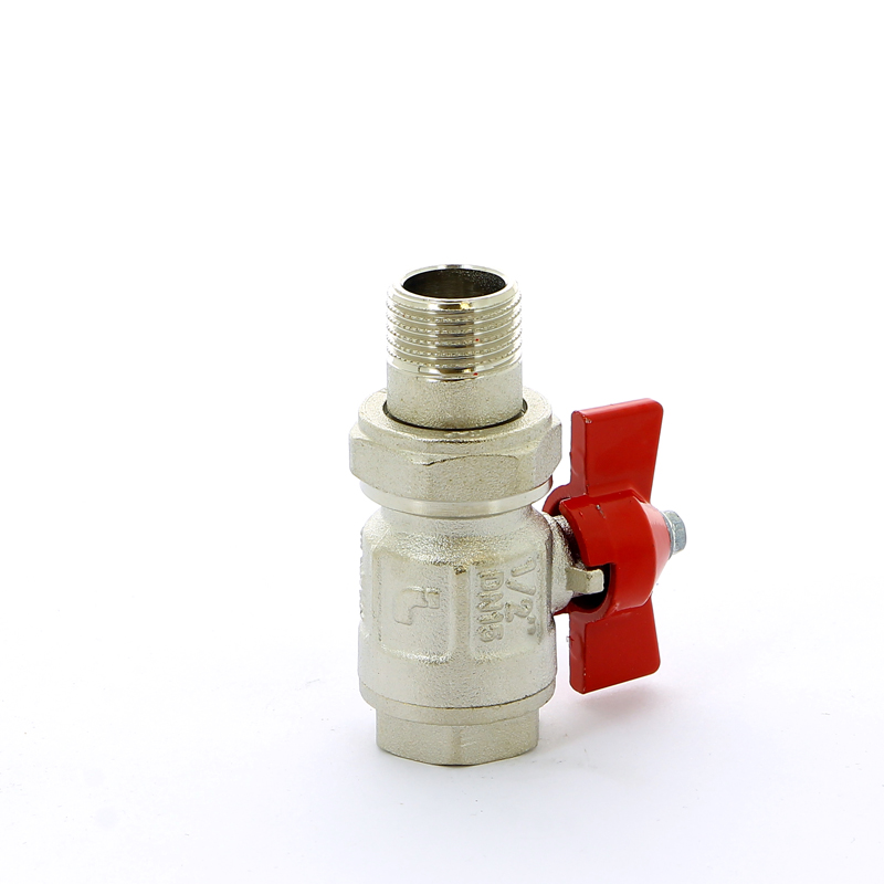 Кран шаровой НВ с разъемным соединением IDEAL бабочка ITAP 1/2" 09812 - Вид №1