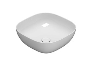 Керамическая раковина с одной столешницей