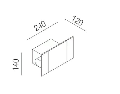 Алюминиевый держатель для полотенец In Stock Agape ARCH-00151151 - Вид №9