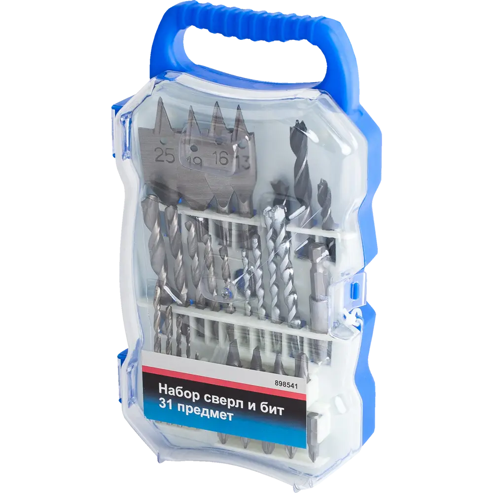 Набор сверл и бит 100-00248, 31 предм Santreyd STLM-2164308 - Вид №7
