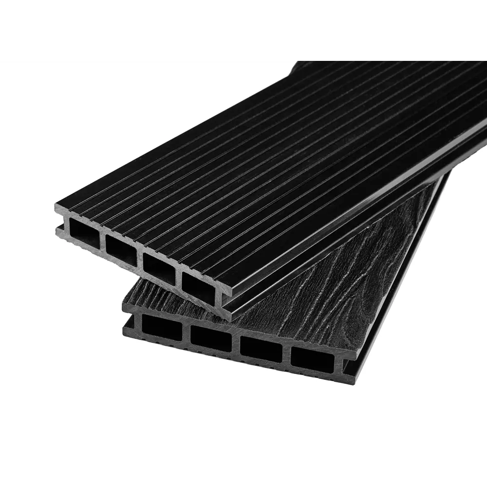 Террасная доска ДПК Groentec цвет Антрацит 145x25x4000 мм 0.58 м² STLM-2190975 - Вид №5