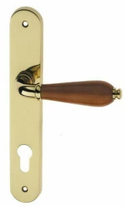 Pasini Латунная ручка на пластине Alfa 3510