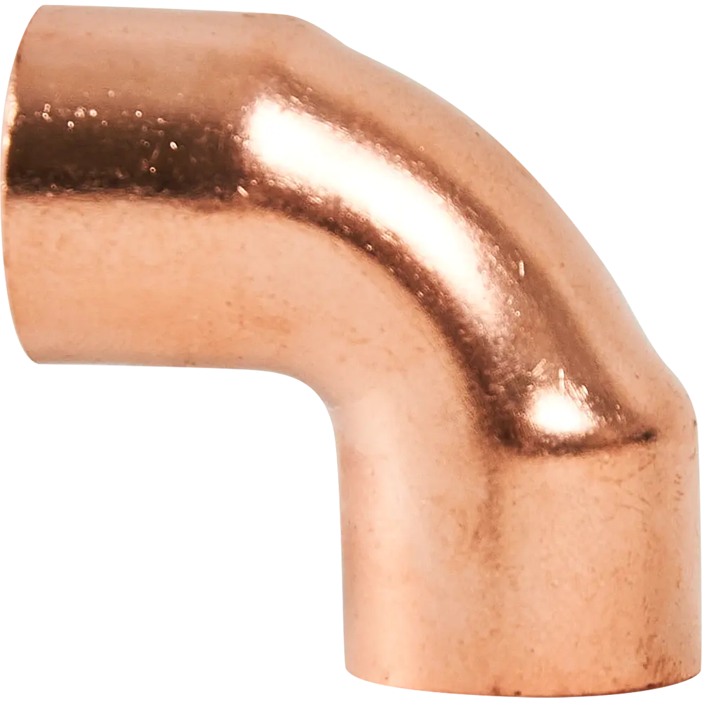 Угол двухраструбный Hailiang ø18/90° мм медь STLM-2190299 - Вид №1