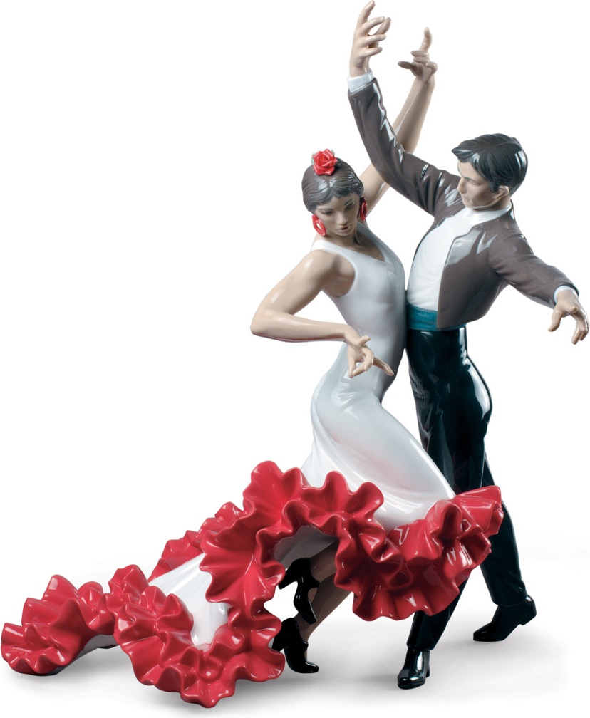 10669103 LLADRO Фигурка Lladro "Танец фламенко" 38х44см Фарфор Lladró 