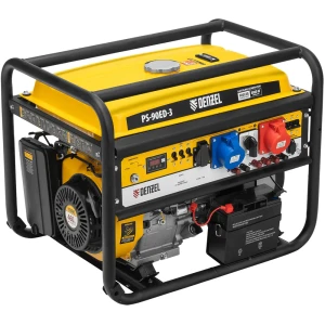 Генератор бензиновый Denzel PS-90 ED-3, 9 кВт