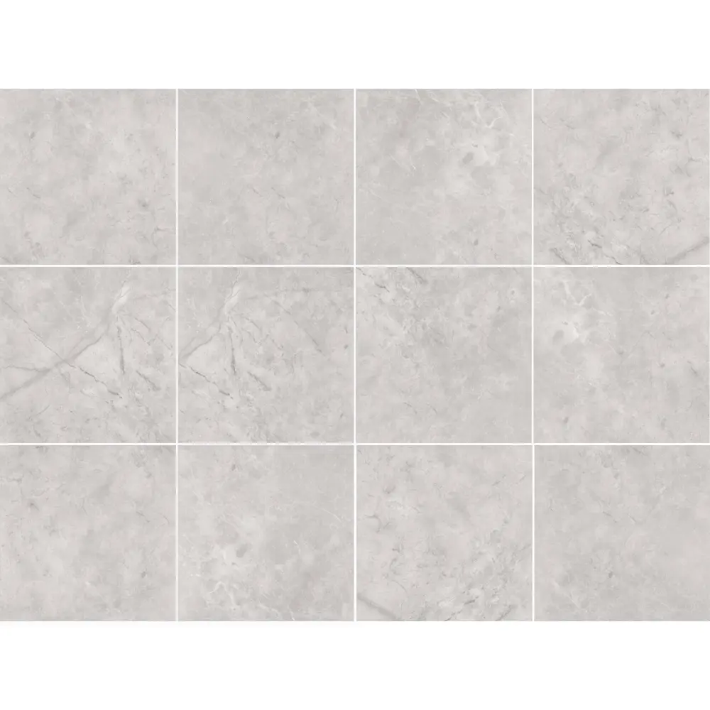 Глазурованный керамогранит Abgres Concrete 60x60 см 1.44 м² матовый цвет светло-серый Santreyd STLM-2174980 - Вид №2