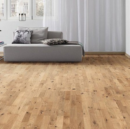 Паркетная доска Haro 4000 Series Top connect Саваж Дуб Рустик с брашью (Текстурированная) 2200х180 мм 524731 - Вид №1