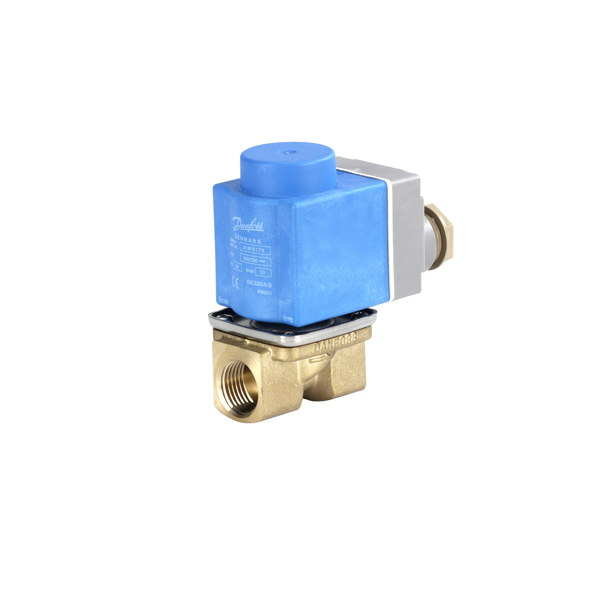 Danfoss EV220B — двухходовые электромагнитные клапаны для общей промышленности Эл.магнитный клапан ДУ40 с катушкой 220В 032U458531  - Вид №12