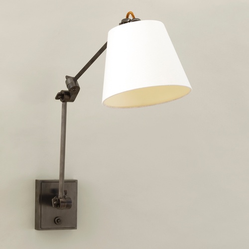 WA0237.BZ Светильник настенный H: 34,6 cm W: 10,2 cm D: 37,8 cm Vaughan Designs 