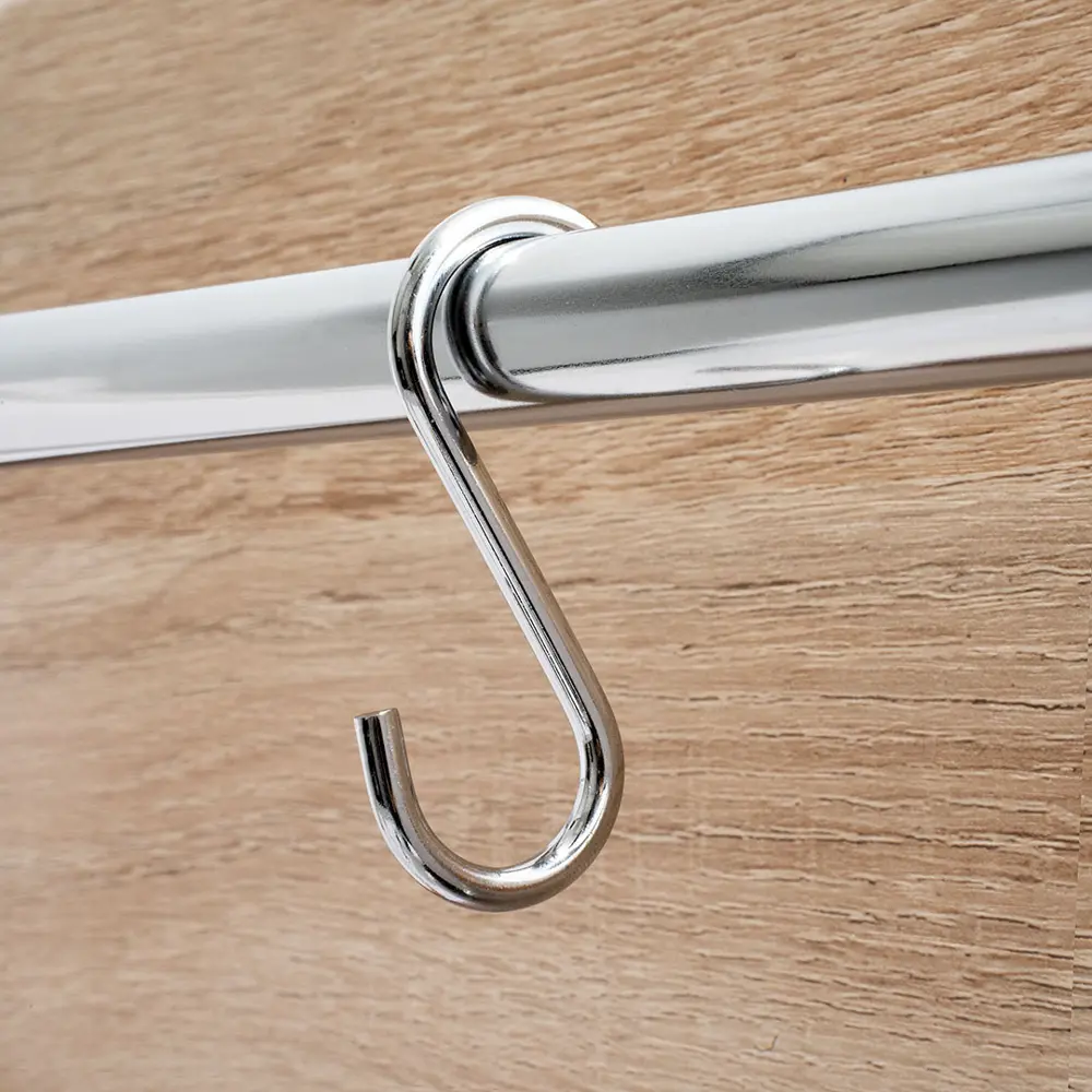 S-образный крюк Lemax 4 мм хром STLM-2177118 - Вид №1