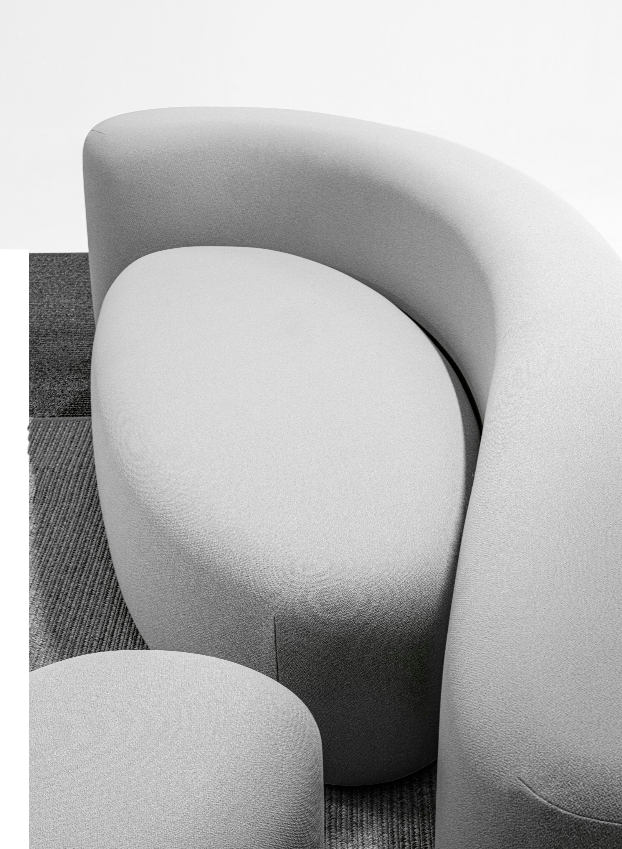 5-местный изогнутый тканевый диван La Cividina ARCH-00111236 - Вид №17