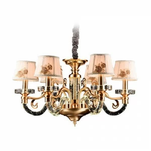 Подвесная люстра IDLamp Michel 404/6-LEDOldbronze IDLAMP ДИЗАЙНЕРСКИЕ, MICHEL 185418 -