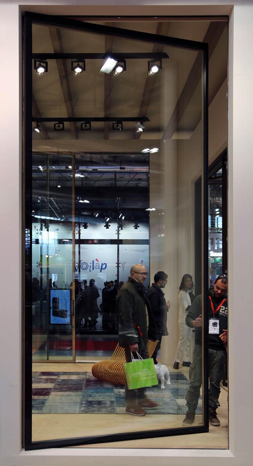 CARMINATI SERRAMENTI Деревянная поворотная дверь Skyline system sun-id-1398245 - Вид №10