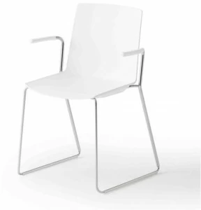 GABER Основание стула из технополимера с подлокотниками Jubel