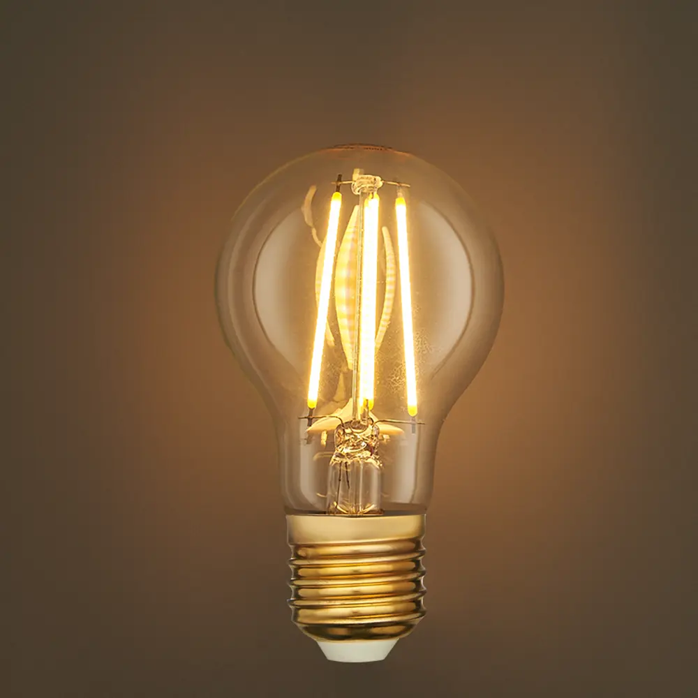 Лампа светодиодная филаментная Osram Superstar Classic A E27 220 В 7 Вт груша прозрачная 806 лм жёлтый свет для диммера 82455737 STLM-2074006  - Вид №2