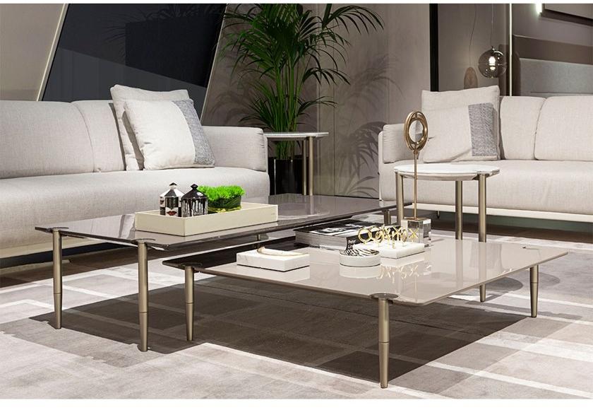 Turri Прямоугольный журнальный столик из лакированного дерева Zero sun-id-1364318 - Вид №2