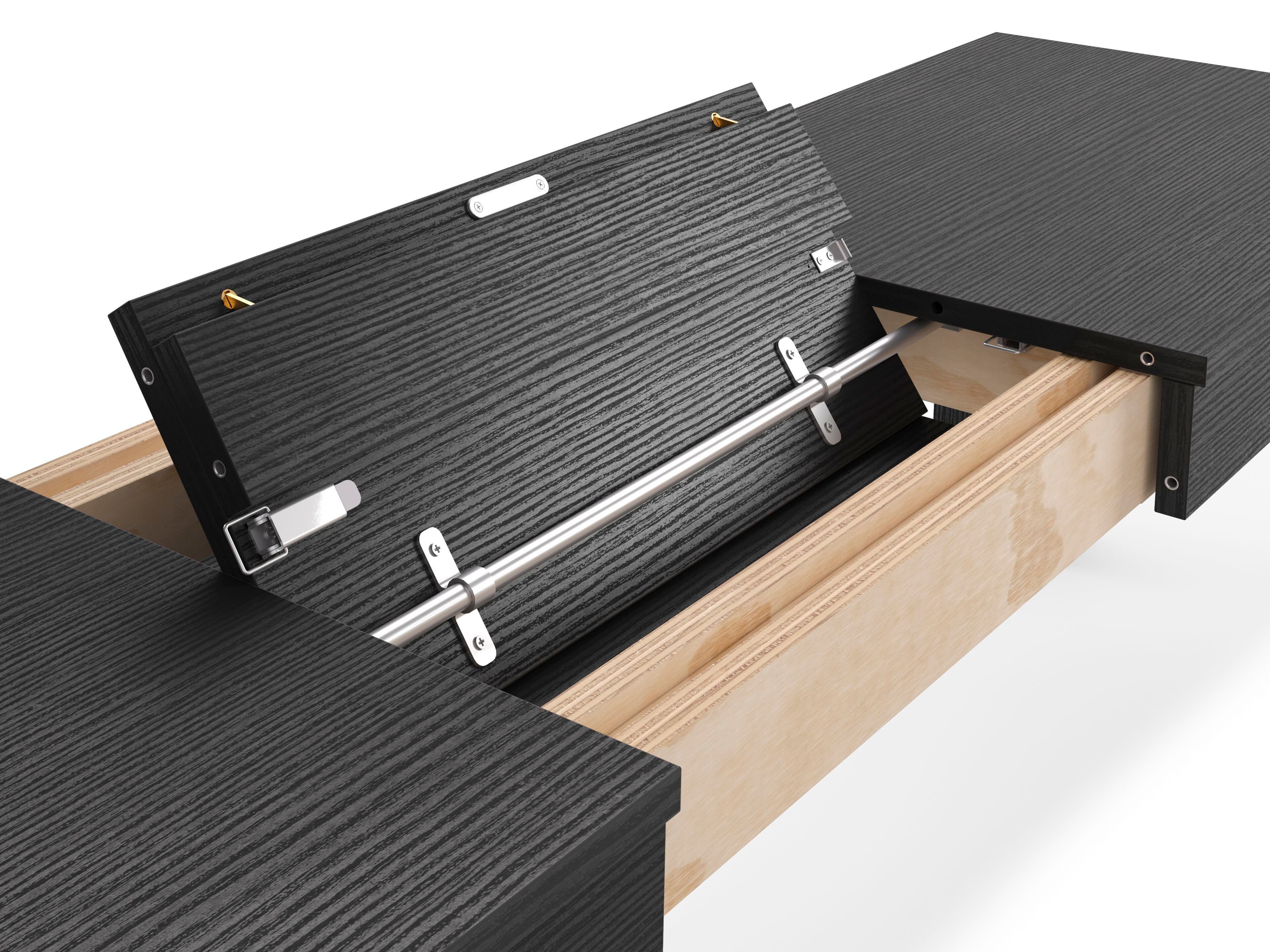 Выдвижная скамья из черного ясеня Mobili Fiver Rachele ARCH-00029310 - Вид №2