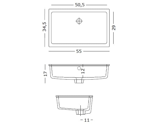 Керамическая раковина для раковины Gaia Mobili Complements ARCH-00059131 - Вид №2