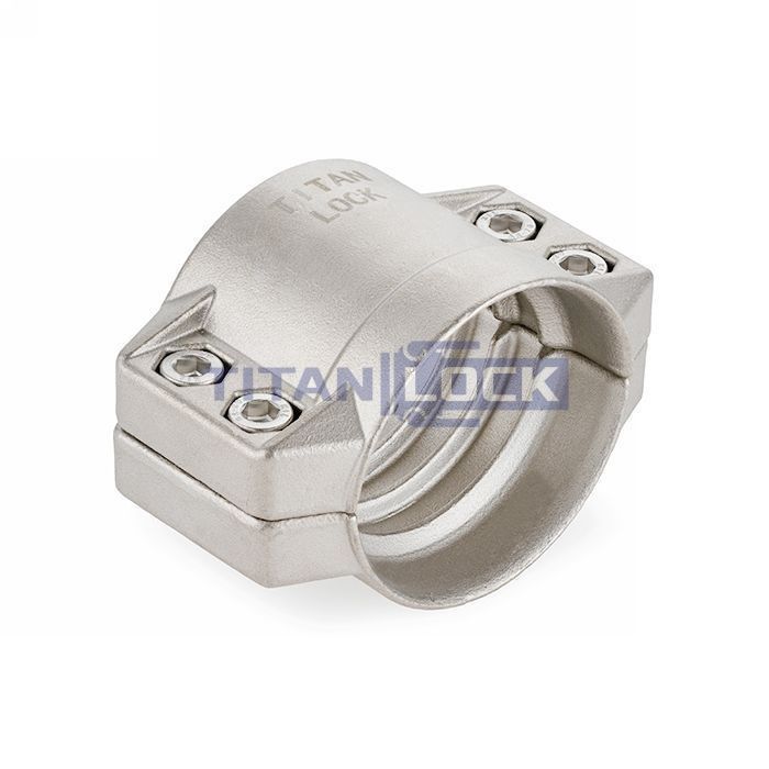 Усиленный 4-х болтовый хомут, алюминий, TL13X5AL TITAN LOCK  - Вид №1