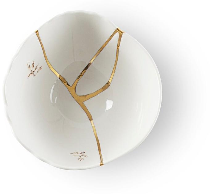 Seletti Чаша из фарфора и золота Kintsugi sun-id-1368292 - Вид №2