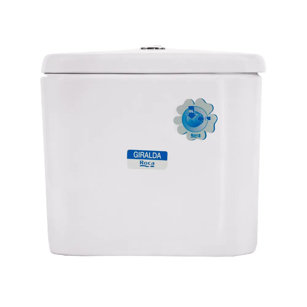 Бачок для унитаза Roca Giralda, с кнопкой двойного слива, керамика/фарфор Без серии STLM-2133615