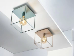 ZAVA Железный потолочный светильник Box