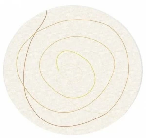 Deirdre Dyson Круглый ковер ручной работы Circular designs 27