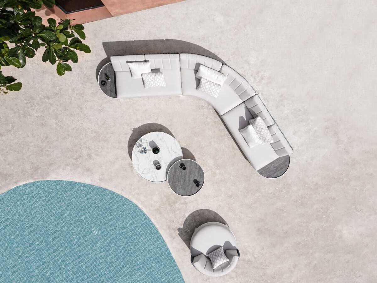 Тканевый модульный садовый диван MAMAGREEN Munia ARCH-00062473 - Вид №5