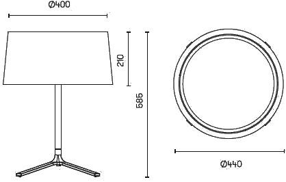 Grok Настольная лампа прямого света Hall sun-id-1421343 - Вид №9