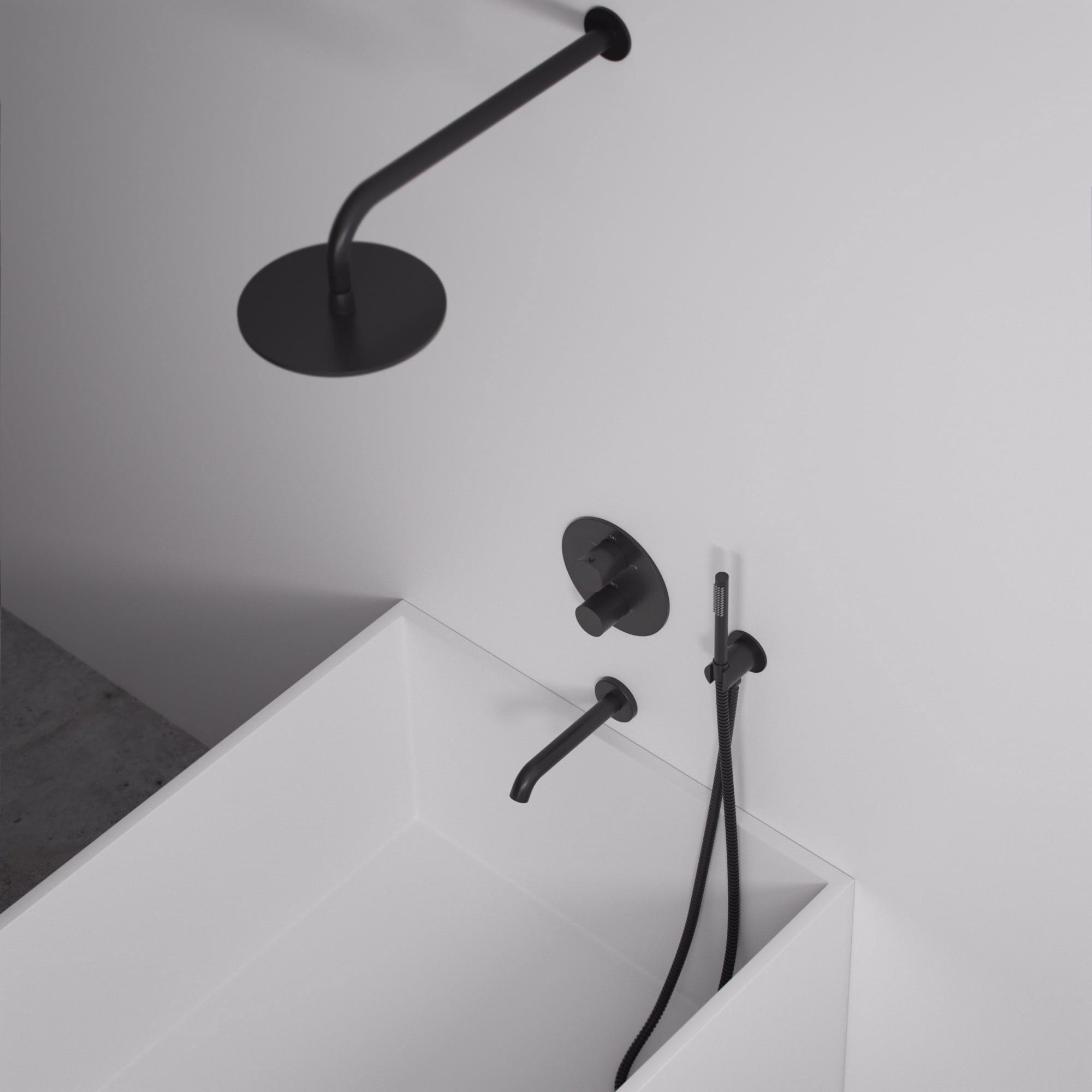 Настенный набор для ванны с 5 отверстиями и душем LUSSO Luxe ARCH-00011106 - Вид №6