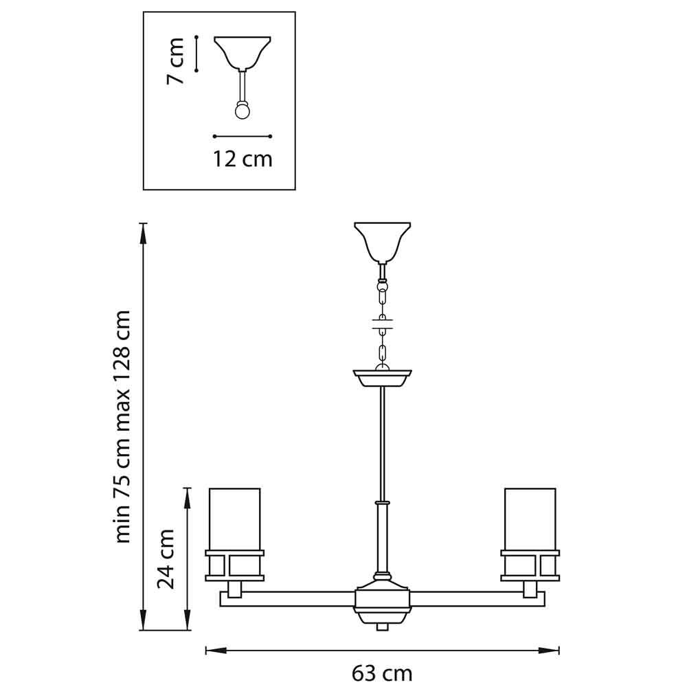 Подвесная люстра Lightstar Cero 731067 LIGHTSTAR ДИЗАЙНЕРСКИЕ, CERO 187768 Белый  - Вид №1