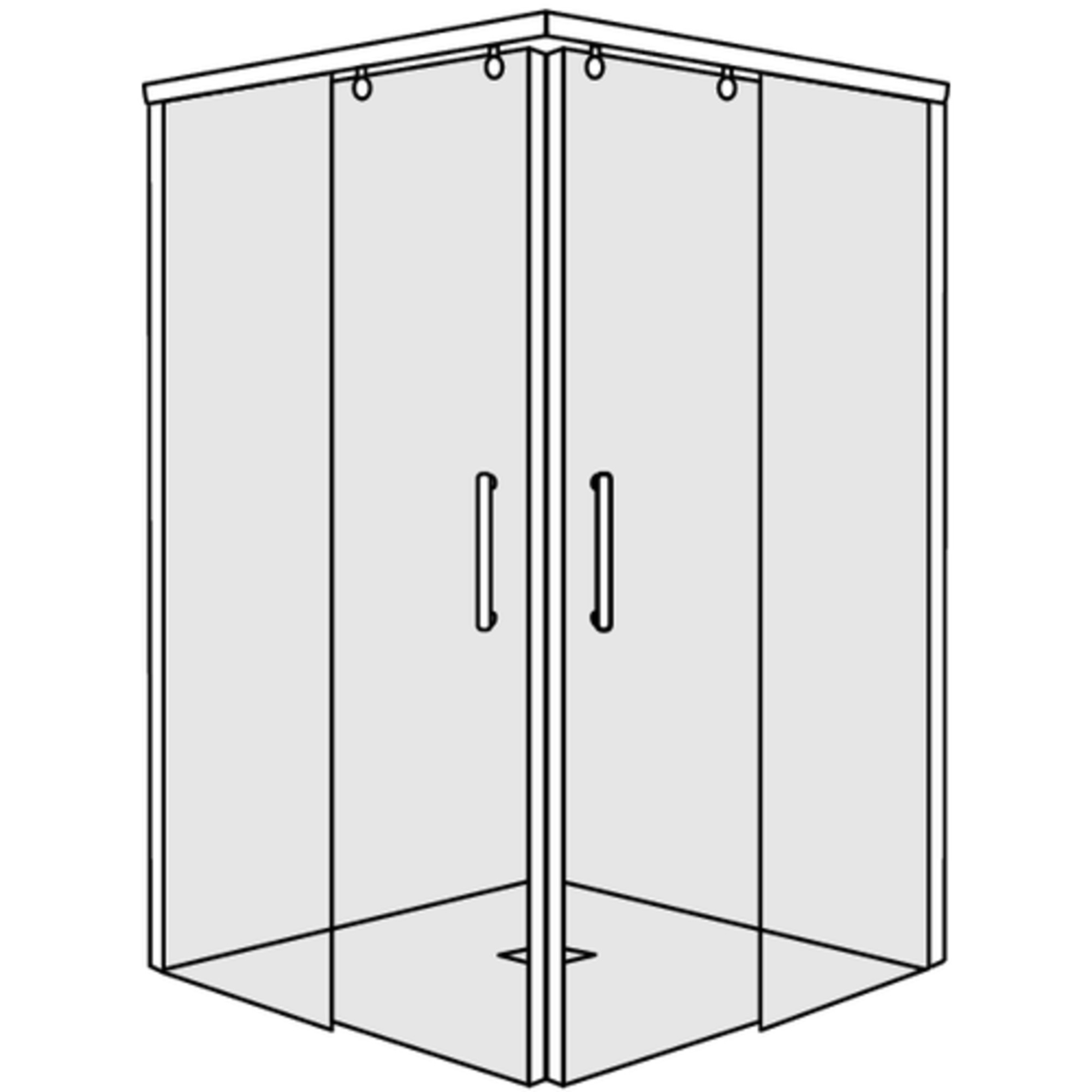 389.425020 Bella Vita Nova Collection душевая кабина Duscholux BellaVITA Nova 45798 - Вид №1