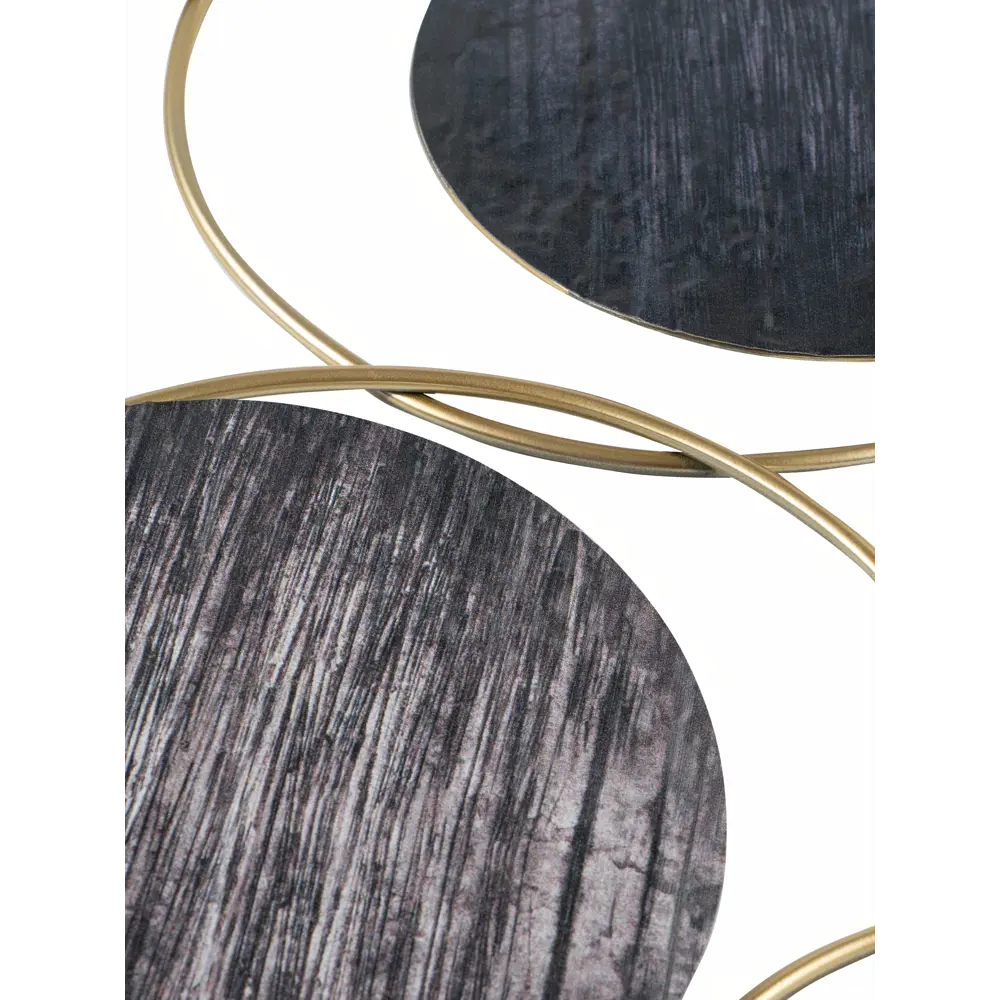 Панно 95.3 см металл цвет черно-золотой Santreyd STLM-2010792 - Вид №4