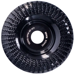 Чашка шлифовальная RAGE коническая для дерева 125 мм 89425975