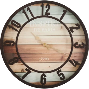 Часы настенные Dream River DMR 6121 круглые D40.6 см цвет черный